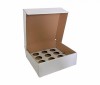 CUPCAKEB12 - 12 Cupcake Box (Corrugated) With Inserts x 50