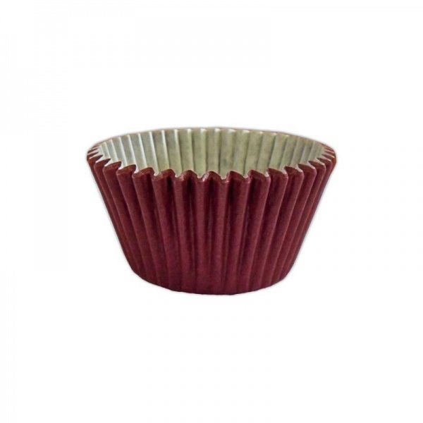 CCBS7913B - Solid Burgundy Muffin Case x 3600