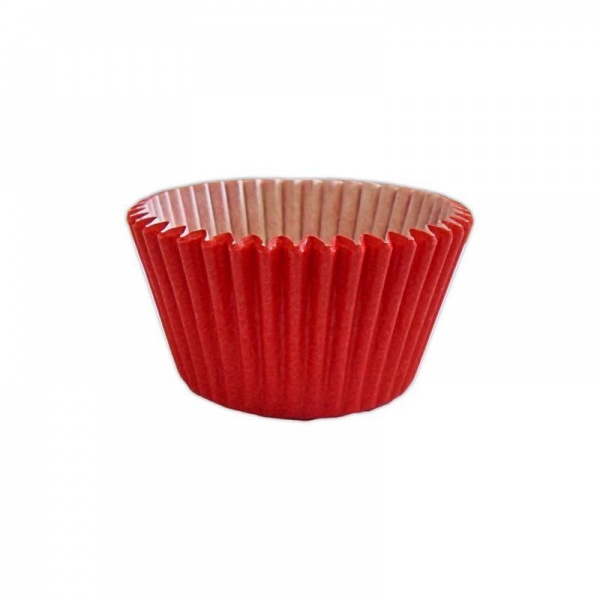 CCBS7914 - Solid Red Muffin Case (180 Pack)