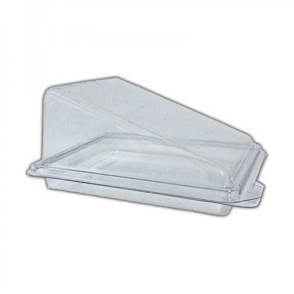 CKMBSLICE1 - Single Clear Cake Slice x 500