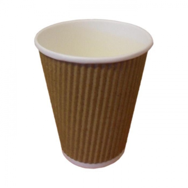 CUPRIPPLE1013 - 12oz Brown Ripple Cup x 100