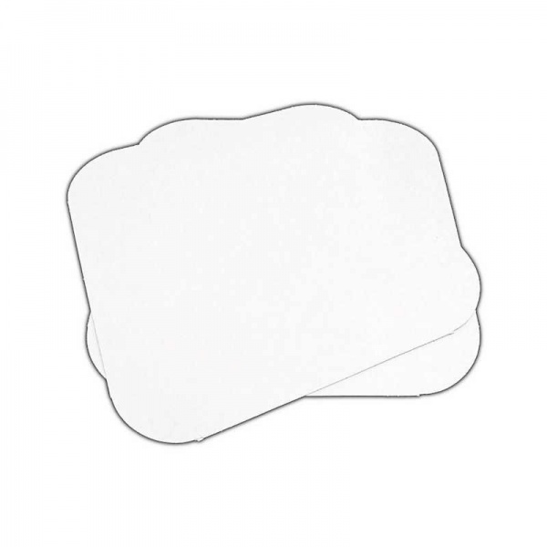 FOIL3100B - Heavy Poly Foil Container Lid (WN49) 9.25 x 9.25 Square x 200