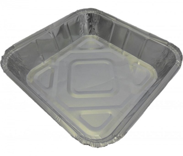 FOIL7253 - FOIL TRAY (70067) 9 X 9 X 2 INCH X 200