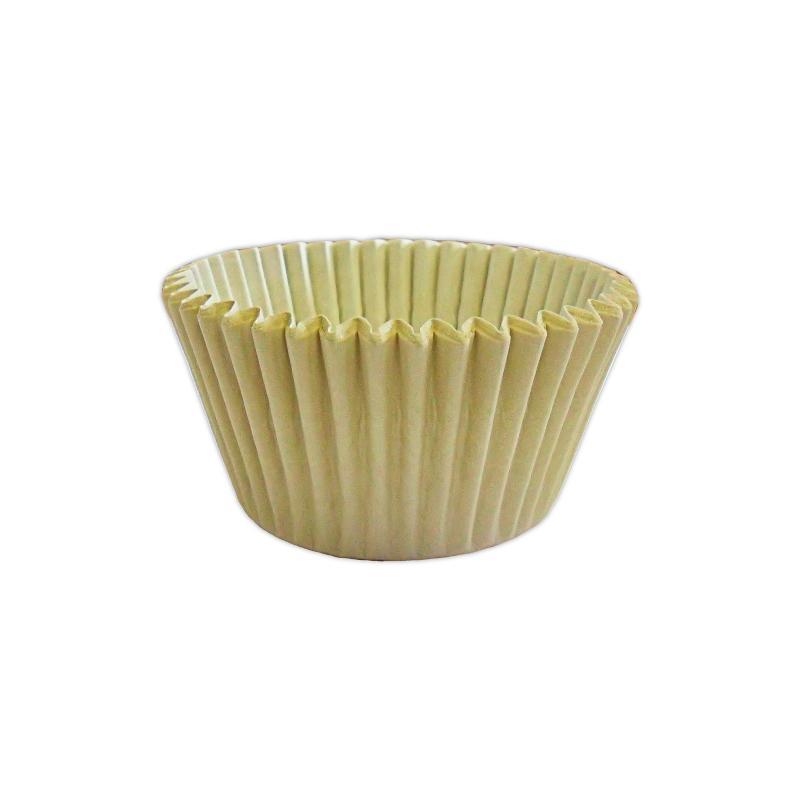 CCBS7912B - Solid Ivory Muffin Case (3600 Pack)