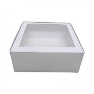 WCKB10101 - Cake Box With Window 10 x 10 x 4 Inches x 1 Single