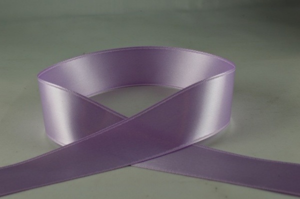 RIBLILAC0702 - Ribbon Double Faced Satin Lilac 7mm x 25 Meters