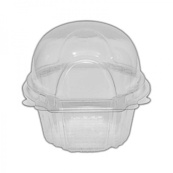 SCLAM1 - Clear Small Single Cupcake/Muffin Container x 1050