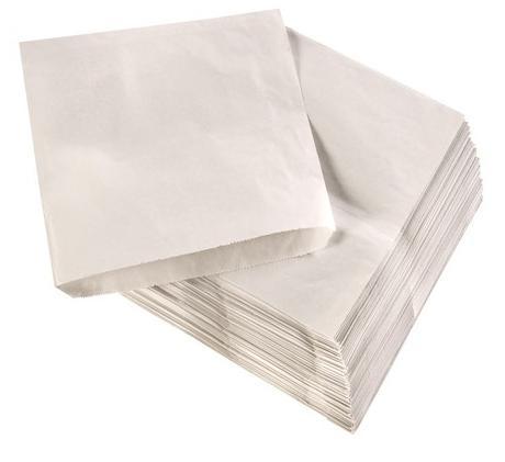 WSB1032 - WHITE SULPHITE BAG 33GSM 6 X 6 INCH X 1000